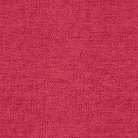 Linen Textures  -Laundry Basket Quilts Passion Fruit Red