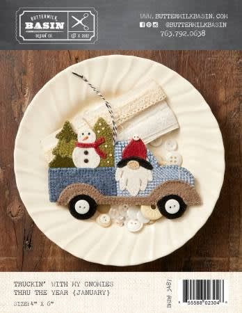 TRUCKIN WITH MY GNOMIES January from Buttermilk Basin