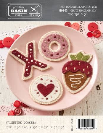 Valentine Cookies WOOL  PATTERN