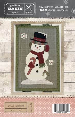 Jolly Snowman Quilt Pattern by Buttermilk Basin