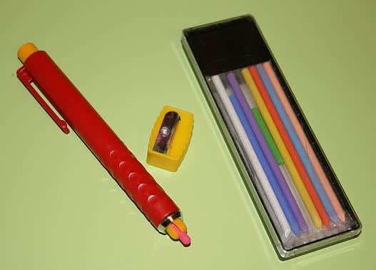 Bohin Mechanical Fabric Pencil with Refills - A Threaded Needle