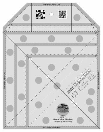 Creative Grids Hunter's Star Trim Tool # # CGRDH7