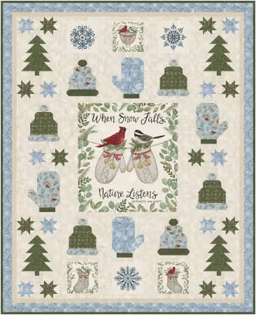 Nature's Listening Quilt Pattern by Coach House Designs