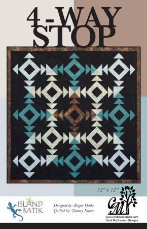 Four Way Stop Quilt Pattern from Cindi McCracken