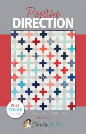 Positive Direction Quilt Pattern by ChristaQuilts
