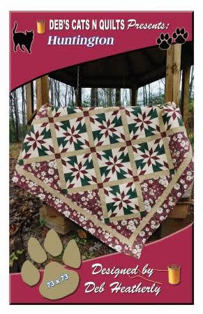 Huntington Quilt Pattern by Deb's Cats N Quilts