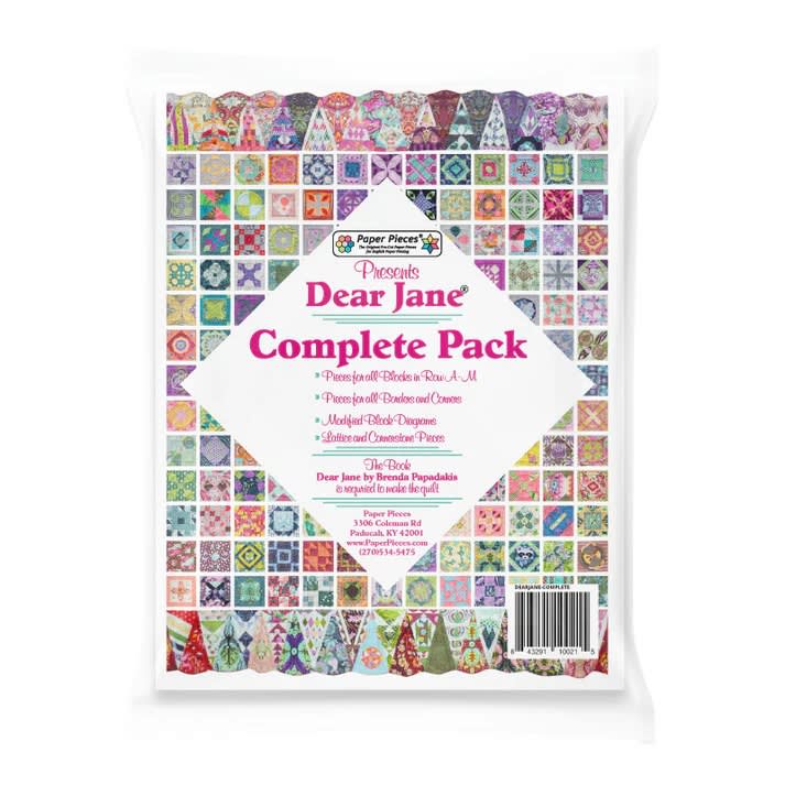 Dear Jane Quilt Complete Piece Pack by Brenda Papadakis Dear Jane Quilt Complete Piece Pack by Brenda Papadakis