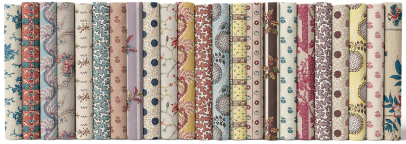 INGLENOOK  ONE YARD BUNDLE (23)   Margaret Mew