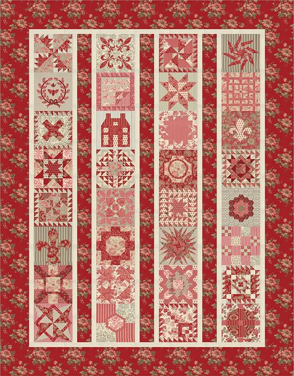 Celebrations Sampler Quilt Pattern by French General