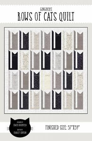 Row of Cats Quilt Pattern