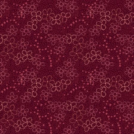 MARIAKERKE  Burgundy Floral Texture  by Michelle Yeo