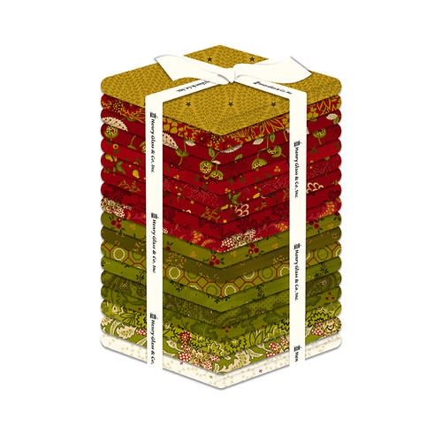 BAUBLES & BLOSSOMS FAT QUARTER BUNDLE (18) from KIM DIEHL