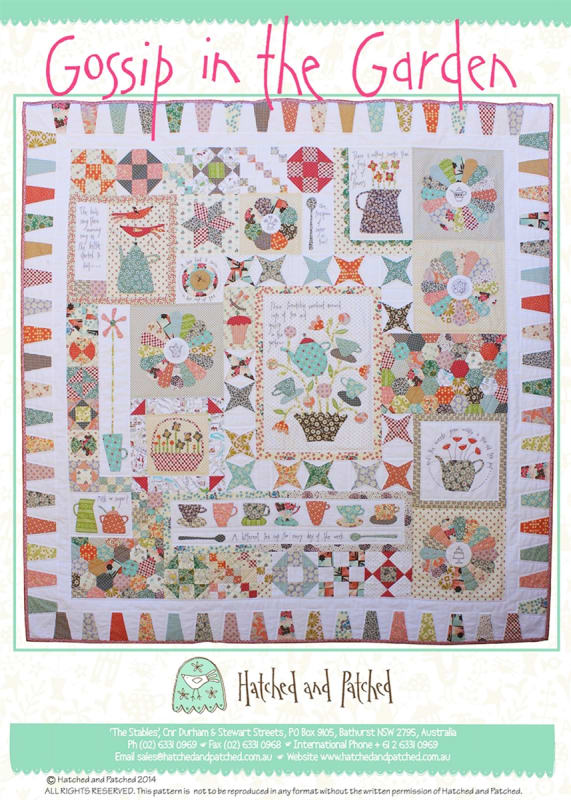 gossip in the Garden by Hatched and Patched