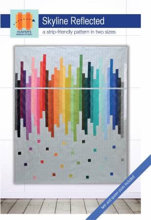 Skyline Reflected Strip Quilt Pattern