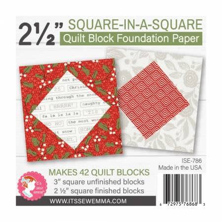 This shows one square-in-A-Square Block.