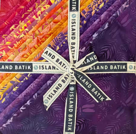 BUTTERFLY GARDEN 10in Squares Layer Cake from ISLAND BATIK