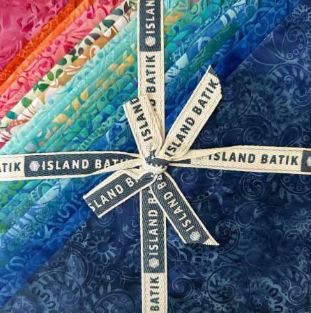 PAISLEY POP 10in Squares Layer Cake from ISLAND BATIK