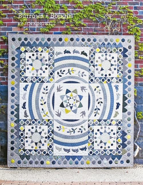 Burrows & Boughs Quilt Pattern from Jen Kingwell
