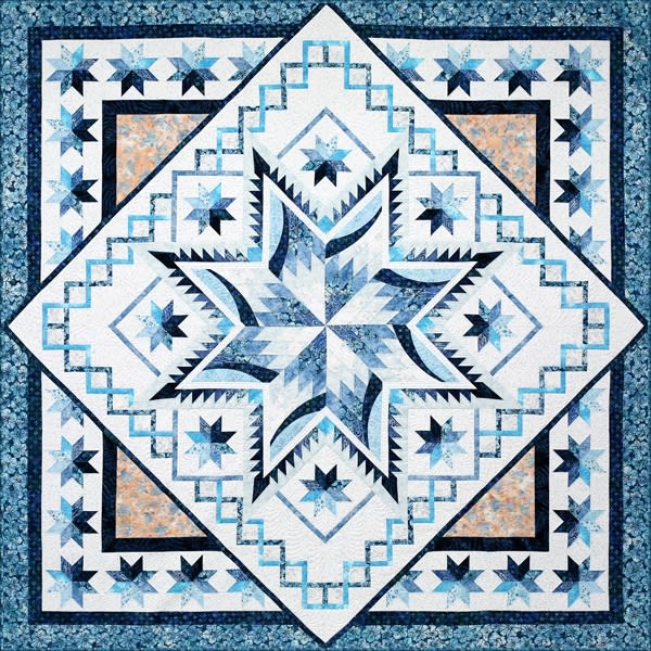 Blue Lagoon – Foundation Paper Piecing Quilt Pattern – Quiltworx – Judy  Niemeyer – CREEKSIDE QUILTS