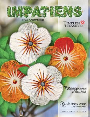 Impatiens Petals Placemats from Judy Niemeyer