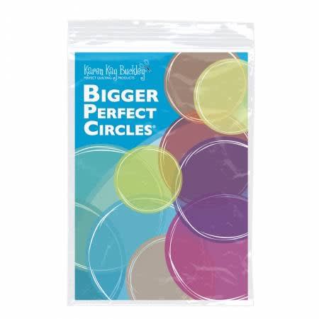 Karen Kay Buckley Bigger Perfect Circles shows a package with images of circles.
