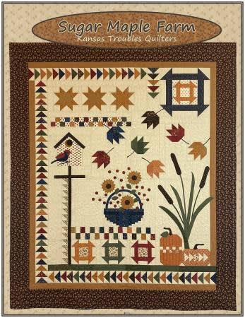 Sugar Maple Farm Sampler Quilt Pattern by Kansas Troubles Quilts