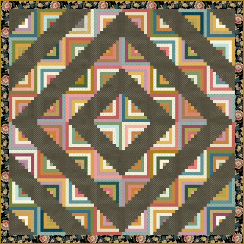 Barn Raising Quilt Pattern by Laundry Basket Quilts Barn Raising Quilt Pattern by Laundry Basket Quilts