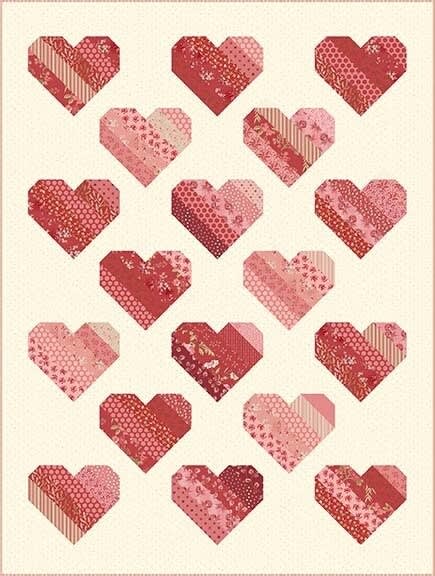 BE MINE Quilt Pattern by Laundry Basket Quilt BE MINE Quilt Pattern by Laundry Basket Quilt