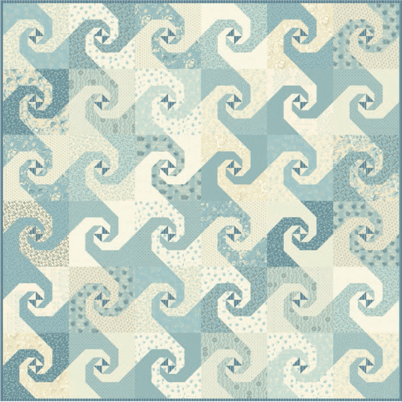 Bluebird: Blue Jay Bay Quilt Pattern by Laundry Basket Quilt Bluebird: Blue Jay Bay Quilt Pattern by Laundry Basket Quilt
