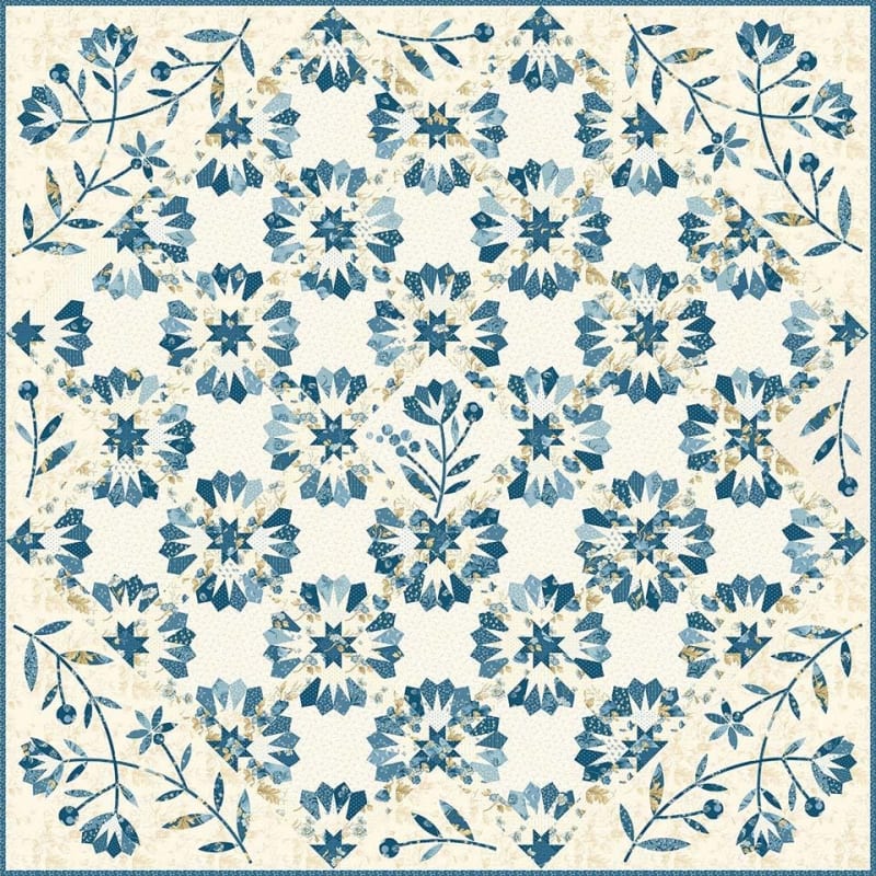 New Dresden Bloom Quilt Pattern from Edyta Sitar