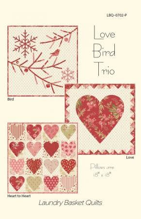Love Bird Trio Quilt Pattern by Edyta Sitar