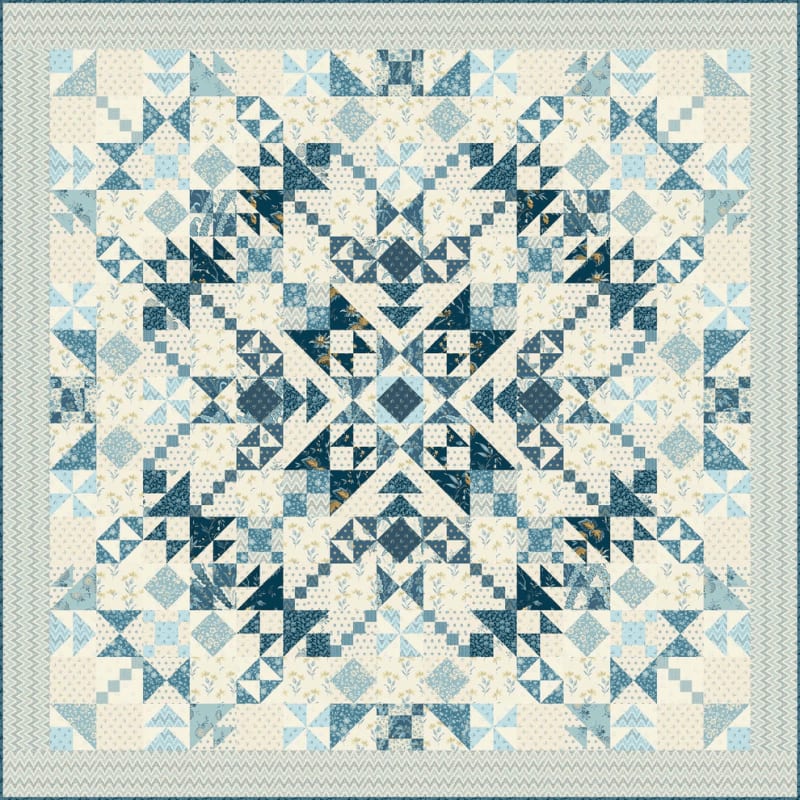 Michigan Quilt Pattern-BEACH HOUSE- by Laundry Basket Quilts Michigan Quilt Pattern-BEACH HOUSE- by Laundry Basket Quilts