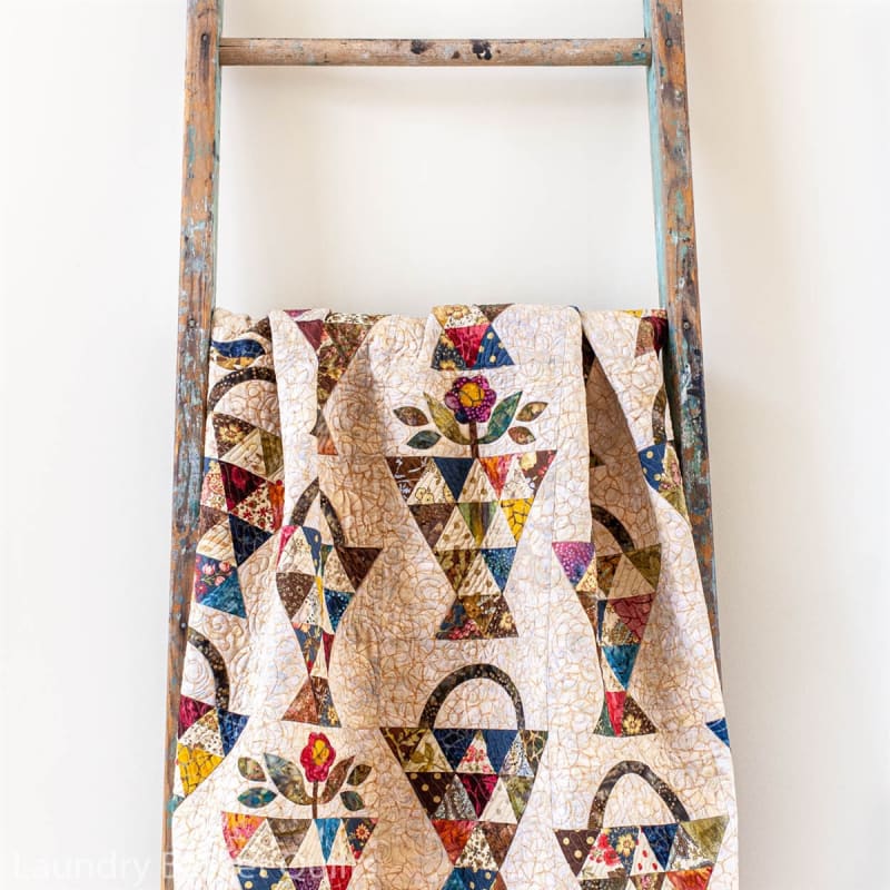 Paint Basket Quilt Pattern from Edyta Sitar Laundry Basket Quilts