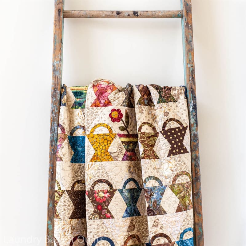 Petite Pail Quilt Pattern from Edyta Sitar Laundry Basket Quilts