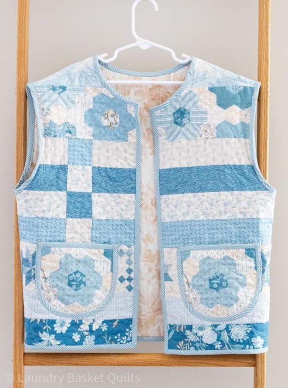 Quilter's Vest Pattern by Laundry Basket Quilts Quilter's Vest Pattern by Laundry Basket Quilts