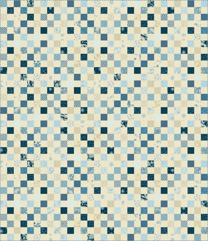 Square Dance Quilt Pattern by Laundry Basket Quilts