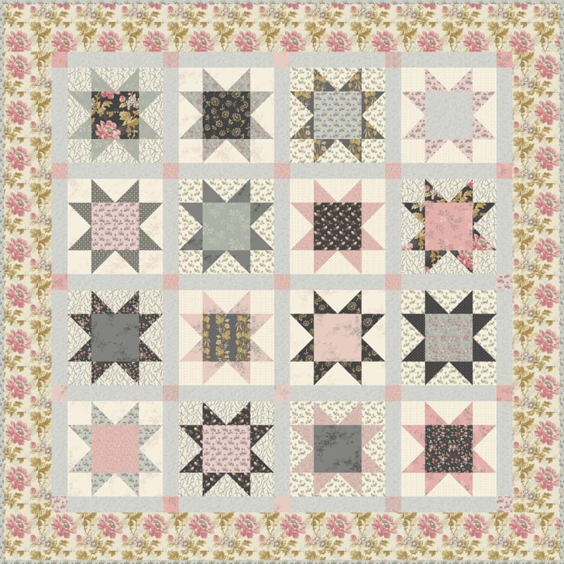 Starliner Pieced Quilt Pattern Starliner Pieced Quilt Pattern