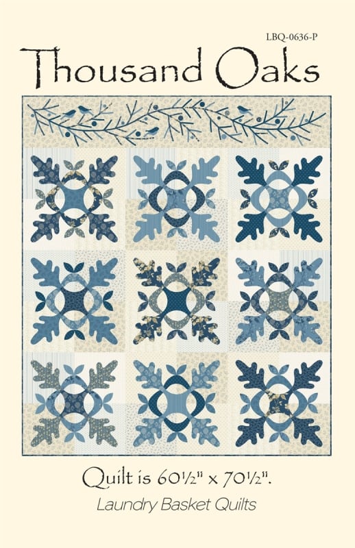 Thousand Oaks Quilt Pattern Stencil by Edyta Sitar -Laundry Basket Quilts