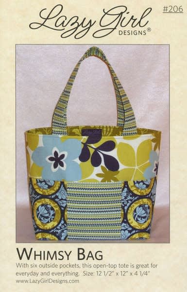 Whimsy Bag Pattern by Lazy Girl Designs