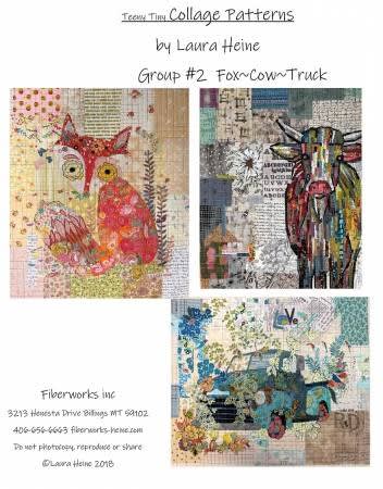 Teeny Tiny Collage Pattern Group 2 from Laura Heine