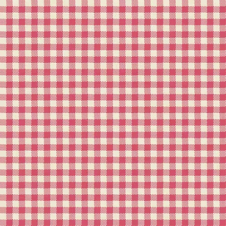 FRENCH MARKET: Red Gingham  by Jera Brandvig