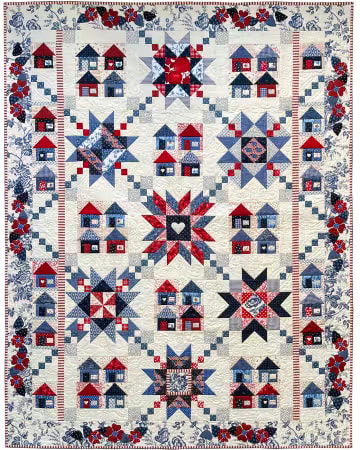 LIVING IN LIBERTY Quilt Pattern by Material Girlfriends