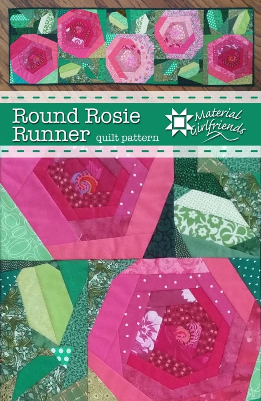 Round Rosie Runner Pattern by Material Girlfriends