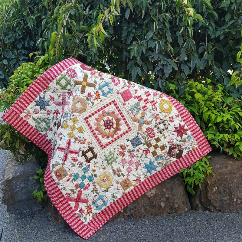 Garibaldi Quilt Pattern by Max & Louise Pattern Co.