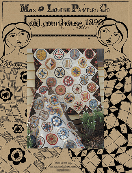 Old Courthouse 1890 Quilt Pattern by Max & Louise Pattern Co.