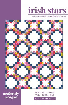 Irish Stars Quilt Pattern by Modernly Morgan