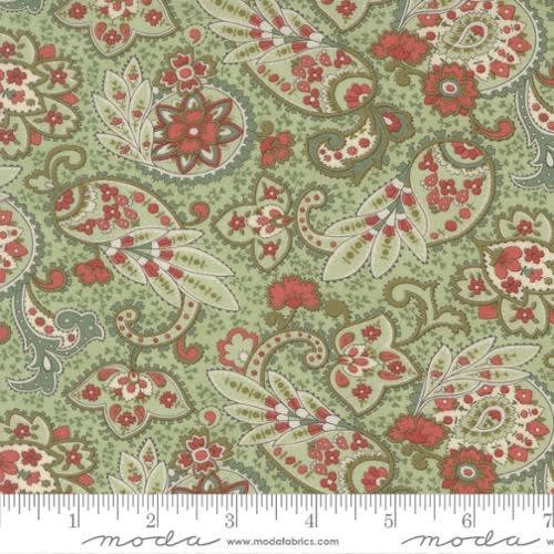 Ambiance 44411-14 Green Paisley by 3 Sisters for MODA Ambiance 44411-14 Green Paisley by 3 Sisters for MODA