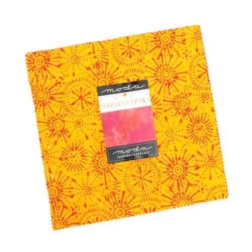 SUNBURST Batik Layer Cake from Moda