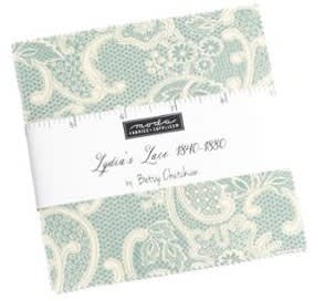 Lydia's Lace  Charm Pack  (42)  by Betsy Chutchian for Moda