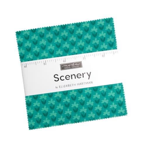 SCENERY CHARM PACK 5 INCH from Moda by Elizabeth Hartman